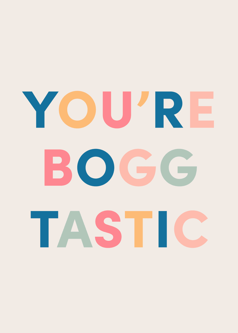 You're Boggtastic Greeting Card - Image 2