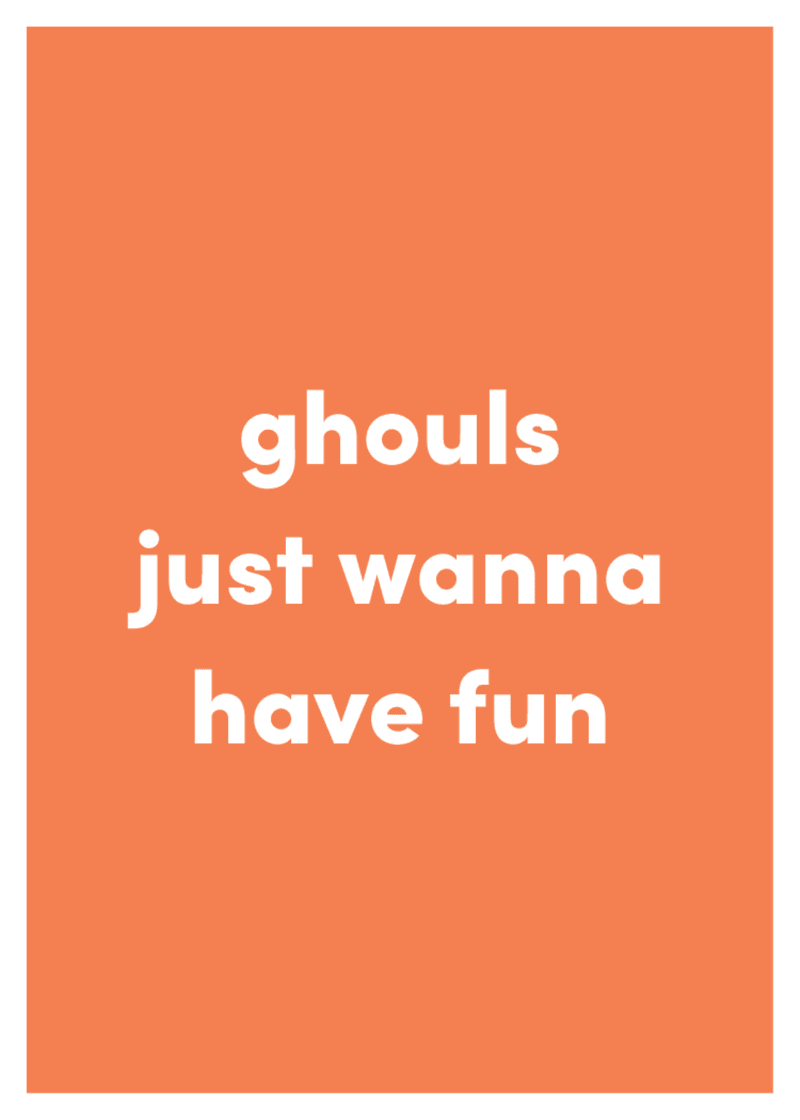 Ghouls Greeting Card - Image 2