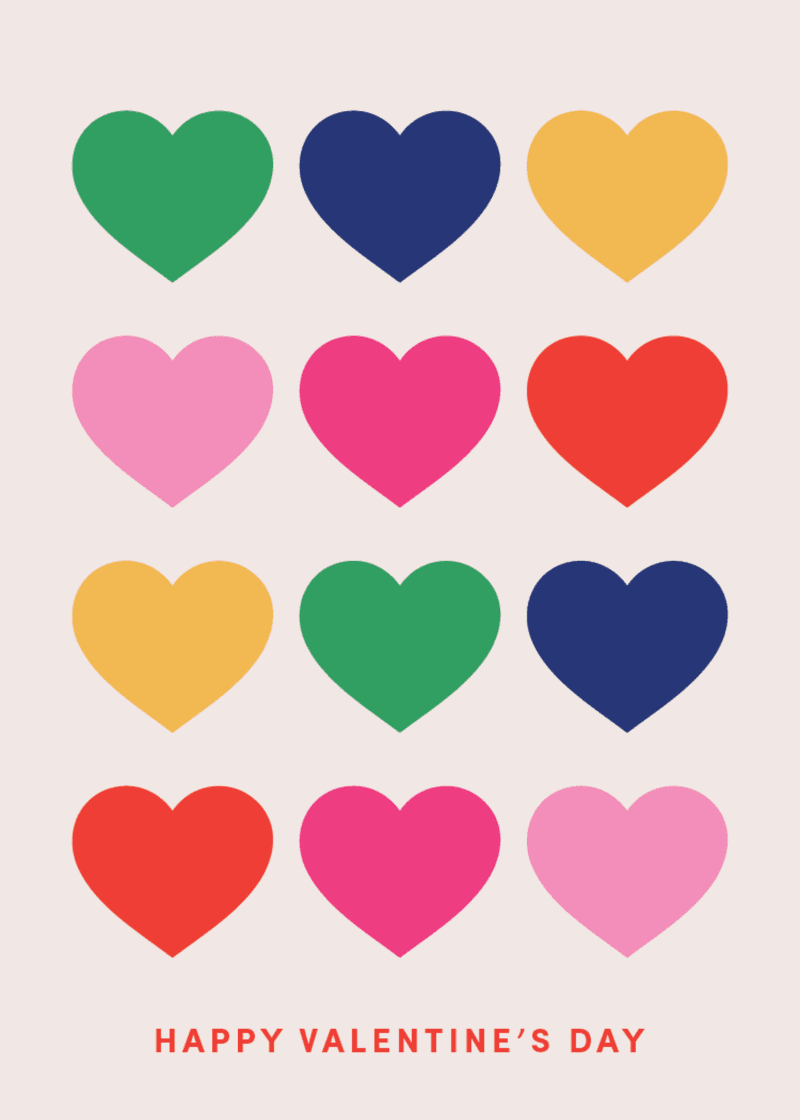 Hearts Greeting Card - Image 2