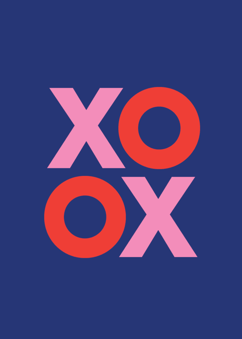 XOXO Greeting Card - Image 2