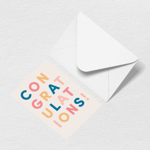 Bogg Congratulations Greeting Card